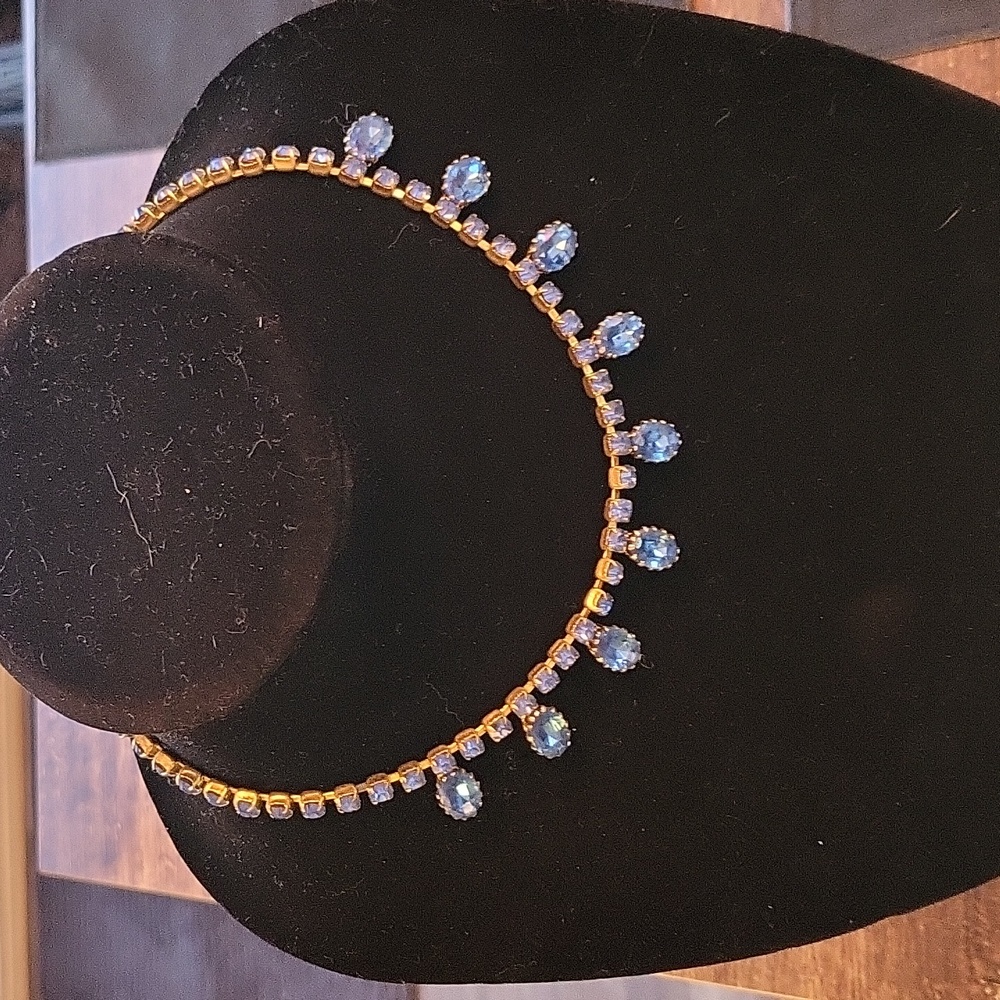 Vintage Blue Necklace
